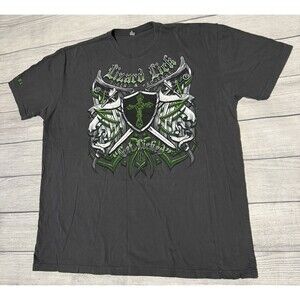 Lizard Lick Towing Recovery Graphic T Shirt Size 2XL Affliction Style Y2K HTF